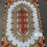 Dalles de moquette dorées neuves 1200*1800MM, dalles de puzzle en cristal poli pour sols intérieurs et halls d'entrée