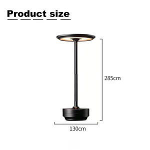 Simple Charging Desk Lamp Restaurant Bar Desk Lamp Dimming Atmosphere Retro Portable Charging <b>Touch</b> Usb Desk Lamp - Product Image 2