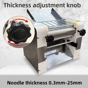 Machine à laminage de pâte électrique automatique pour boulangerie, avec rouleau de pressage pour aplatir le croissant, le pain, la pizza et la pâtisserie, et <span class=keywords><strong>pétrin</strong></span> - Product Image 6