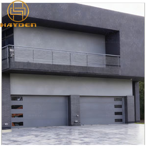 <span class=keywords><strong>Porte</strong></span> <span class=keywords><strong>de</strong></span> <span class=keywords><strong>garage</strong></span> double automatique <span class=keywords><strong>sectionnelle</strong></span> avec double isolation 12x12 10x10 Wifi avec fenêtre en verre sur le côté - Product Image 3