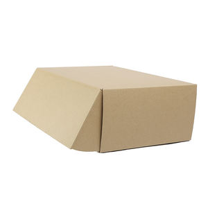 Emballage de sandales à chaussures personnalisées boîte-cadeau de pantoufles à chaussures en papier à prix d'usine boîtes d'emballage de chaussures en kraft - Product Image 4