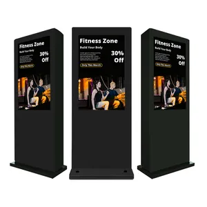 Quiosque de publicidade com tela vertical Super Slim LCD de 42 polegadas de espessura de dedo