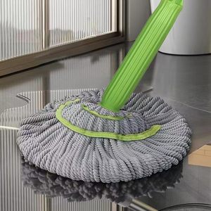 Easy-Squeeze Hand Washable Steel Mop Microfiber All Floor Types Durable Absorbent Self-Wringer 60-70% Dehydration Rate Classic - Product Image 4