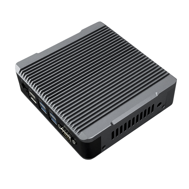 Senke 2 Lan Port RJ45 DDR4 4G SSD 128G N5100 Window 10/11 Portable X86 Industrial Fanless Mini Pc 12v