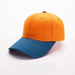 Casquette de baseball personnalisée en gros, 6 panneaux, rigide, bicolore, 100 % coton, avec logo brodé - Product Image 6