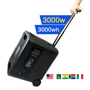 สถานีไฟฟ้าพกพา Saife 3000W 3000Wh แบตเตอรี่โซลาร์ LiFePO4 อินเวอร์เตอร์คลื่นไซน์บริสุทธิ์ สำหรับตั้งแคมป์กลางแจ้งและกรณีฉุกเฉิน - Product Image 4