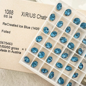 Strass sfaccettati <span class=keywords><strong>Swarovski</strong></span> 1088 per gioielli fai da te, cristalli scintillanti ad alta lucentezza, pietre sfuse per bracciali, collane, orecchini e braccialetti fatti a mano - Product Image 3