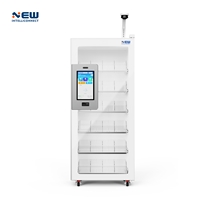 Gabinete de seguimiento de almacenamiento inteligente RFID UHF 690L, solución IoT de gestión administrativa de oficina de monitoreo de inventario en tiempo real