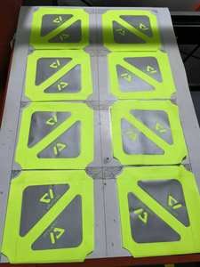 नई आगमन अनुकूलित के साथ हाय विज़ कपड़े prams के लिए परावर्तक चिंतनशील लोगो - Product Image 4