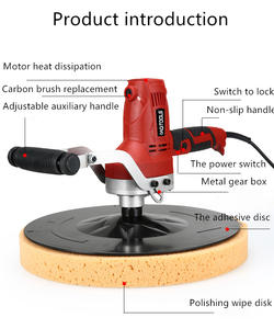 รูปแบบใหม่แบบพกพาจับที่มีคุณภาพที่ดีที่สุดพลาสเตอร์เครื่องเรียบ - Product Image 5