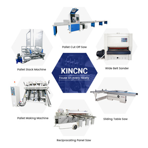 Macchina Automatica KINCNC per la Produzione di <span class=keywords><strong>Pallet</strong></span> <span class=keywords><strong>in</strong></span> <span class=keywords><strong>Legno</strong></span>, Controllo PLC, Pressa Idraulica, Funzionamento Touch Screen, Dimensioni Personalizzabili - Product Image 6