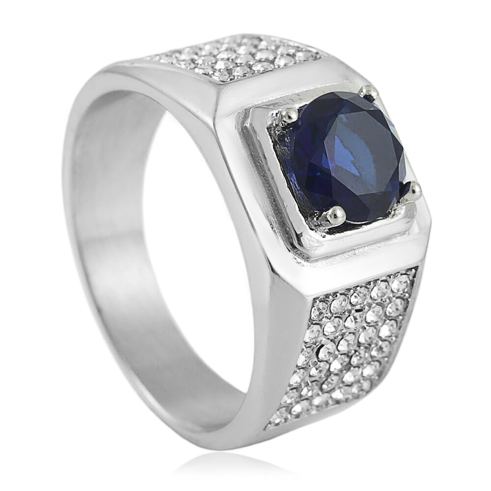 Silver Blue Stone