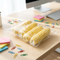 Sacs BOPP autocollants imprimés avec logo personnalisé, petits sacs en cellophane OPP pour l'emballage de produits de boulangerie, bougies, savons, biscuits, pain