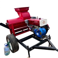 Nouvelle machine à décortiquer le maïs 380V avec garantie de 4 ans, double usage pour maïs sec et humide, décortiqueuse de maïs entièrement automatique pour usage domestique