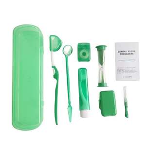 Kits dentaires portables 8-en-1 <span class=keywords><strong>pour</strong></span> orthodontie à domicile, brosse à dents orthodontique avec <span class=keywords><strong>gomme</strong></span> à effacer les taches dentaires - Product Image 5