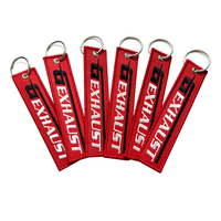 Porte-clés en tissu personnalisé pour l'aviation, brodé avec le message 'You Fly', vente en gros