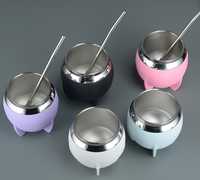 Offre Spéciale – Tasse Personnalisée Colorée 280 ml – Gourde à Yerba Maté Argentine en Acier Inoxydable à Double Paroi Isolée Sous Vide