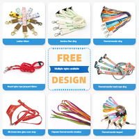 Lanyard Personalizzati in Poliestere di Alta Qualità, Resistenti, con Logo Stampato a Trasferimento Termico, Porta Badge Personalizzato, Lanyard Staccabile per Telefono