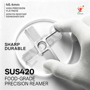 Accesorios para Picadora de Carne, Cuchilla de Acero Inoxidable 420 para Electrodomésticos, Cuchilla para Picadora de Carne Compatible con <span class=keywords><strong>Philips</strong></span> - Product Image 1