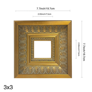 Giáng Sinh Vui Vẻ Châu Âu Treelet Vàng Hình Ảnh Bằng Gỗ Khung Tùy Chỉnh Kích Thước 5x7 <span class=keywords><strong>8x10</strong></span> 12x16 20x24 24x36 Tường Nghệ Thuật Trang Trí Nội Thất Khung Ảnh - Product Image 3