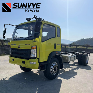 Sinotruk 10 Ton 12 Ton <span class=keywords><strong>Isuzu</strong></span> <span class=keywords><strong>Truck</strong></span> <span class=keywords><strong>Chassis</strong></span> Cabin <span class=keywords><strong>Chassis</strong></span> Widen Cabin dengan Bed - Product Image 3