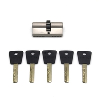 Espadrilles de porte classique en laiton, 10 dents, engrenage en acier, cylindre de verrouillage, de haute qualité 7x7, 10 pièces