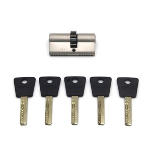 Cilindro de cerradura de muesca de puerta de acero, engranaje de alta calidad, 7x7, antiperforación, latón, 10 dientes - Product Image 5