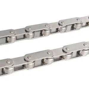 Support One-Stop Shopping Transmission Industrial Stainless Steel Double Pitch Roller Chain For Conveyor