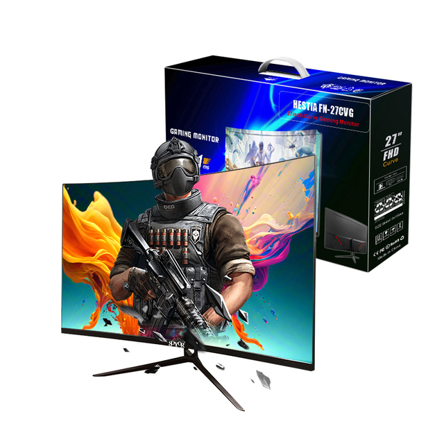 Gaming Curved Screen 24 27 32 34 37.5 Inch Led Monitor 165hz 180hz 240hz Anti-blue Light Computer Monitor for Gamer