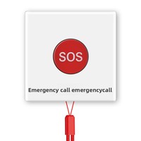 Dispositif d'appel senior à une touche FL-EB02 4G/NB-IoT, bouton SOS d'urgence, notifications via application, utilisation salle de bain/chevet, contrôle intelligent à distance