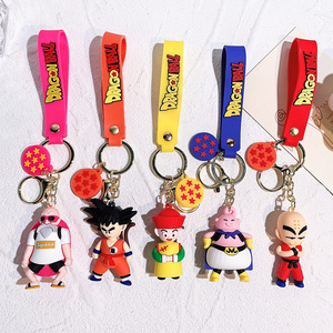 Llaveros de PVC con figuras de dibujos animados, 27 diseños, <span class=keywords><strong>DBZ</strong></span>, <span class=keywords><strong>mochila</strong></span>, coche, llavero, colgante, regalos de joyería - Product Image 2