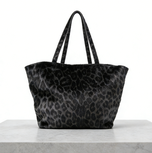 Bolso Tote Grande con Estampado de Leopardo, Bolso de Hombro Casual de Diseño para Mujer, Otoño, Bolso de Compras de Gran Capacidad - Product Image 1