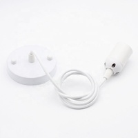 Support de lampe E27, fil suspendu, support de lampe, abat-jour, fil pour lustre, accessoires d'éclairage