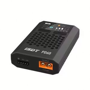 เครื่องชาร์จแบตเตอรี่สมดุลแบบ PD60 60W อินพุต Type-C สำหรับ lihv Life nimh/cd แบตเตอรี่สำหรับรถ RC - Product Image 2