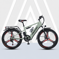 Vélos de montagne 26 pouces en acier à haute teneur en carbone avec assistance par batterie au lithium 400W, expédition transfrontalière, assemblage et service après-vente 36V