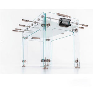 Tutto il vetro classico <span class=keywords><strong>calcio</strong></span> <span class=keywords><strong>balilla</strong></span> parti oro <span class=keywords><strong>calcio</strong></span> <span class=keywords><strong>balilla</strong></span> personalizzabile <span class=keywords><strong>calcio</strong></span> tavolo adatto <span class=keywords><strong>per</strong></span> interni ed esterni - Product Image 2