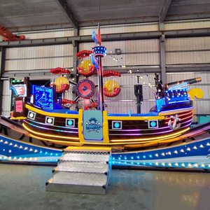 Venta Directa de Fábrica: Gran Barco Pirata para Parque de Atracciones al Aire Libre, Equipo de Juegos Acuáticos en Venta - Product Image 3