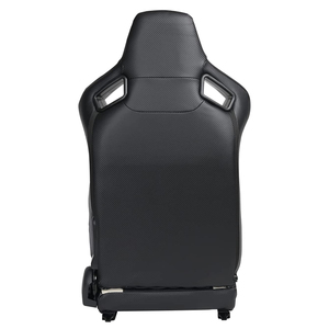Sièges de course automobile simulés JIABEIR 1054B en cuir blanc de haute qualité, réglables - Product Image 3