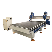 VENTE FLASH Routeur CNC de marque MC avec commande Syntec et moteur pas à pas, déplacement 1300x2500 pour le bois/l'acrylique/la pierre/le métal
