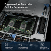 Carte mère pour serveur Dell PowerEdge R730 R730XD, carte système 0WCJNT LGA2011-3