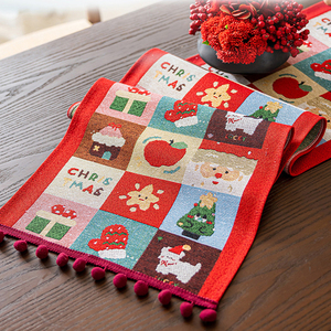 <span class=keywords><strong>Camino</strong></span> <span class=keywords><strong>de</strong></span> <span class=keywords><strong>Mesa</strong></span> Navideño al por Mayor, Decoración para <span class=keywords><strong>Mesa</strong></span> Rectangular Larga, Mantel para Fiestas <span class=keywords><strong>en</strong></span> Casa - Product Image 3
