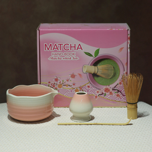 Tazón de matcha con pico vertedor, juego de herramientas para matcha, juego de matcha estilo japonés, juego de herramientas para matcha Hyabonri - Product Image 4