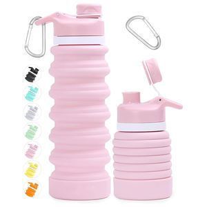 Bouteilles d'eau de forme physique Bouteille d'eau pliable en silicone sans Bpa - Product Image 1