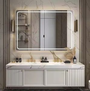 Mueble de Baño Moderno con Espejo, Mueble Flotante Personalizado con Espejo con Luz LED - Product Image 5