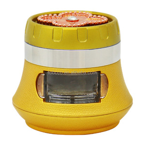 <span class=keywords><strong>Triturador</strong></span> de Hierbas, Tabaco y Especias de Aleación de Zinc de 70mm y 4 Capas con Tapa de Flor para Base de Florero, Venta al por Mayor, Personalizado, Gran Oferta, Directo de Fábrica - Product Image 3