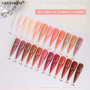 Gel Constructor de <span class=keywords><strong>Uñas</strong></span> Nude Sólido con Construcción Indolora y Esculpido Rápido, Gel Constructor Duradero <span class=keywords><strong>para</strong></span> <span class=keywords><strong>Uñas</strong></span> - Product Image 2