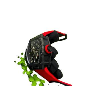 Montre de luxe en fibre de carbone de haute qualité, logo personnalisé, montre de créateur, mouvement automatique RM35-02, montre pour homme, montre-bracelet en saphir - Product Image 4
