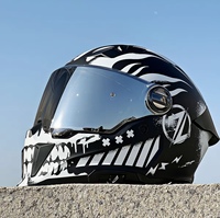 Casque de moto ZOOMLON certifié DOT, double visière de haute qualité, intégral, personnalisé en usine avec livraison rapide