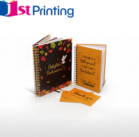 Carnets personnalisés 2025, impression personnalisée, journal de soins personnels, reliure YO, ensemble de planificateur quotidien et hebdomadaire avec cartes de remerciement