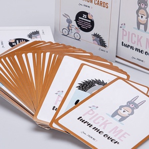 Services d'impression <span class=keywords><strong>de</strong></span> cartes Flash <span class=keywords><strong>de</strong></span> taille personnalisée écologique pour les enfants Apprentissage inspirant <span class=keywords><strong>de</strong></span> la <span class=keywords><strong>langue</strong></span> des signes éducative - Product Image 5